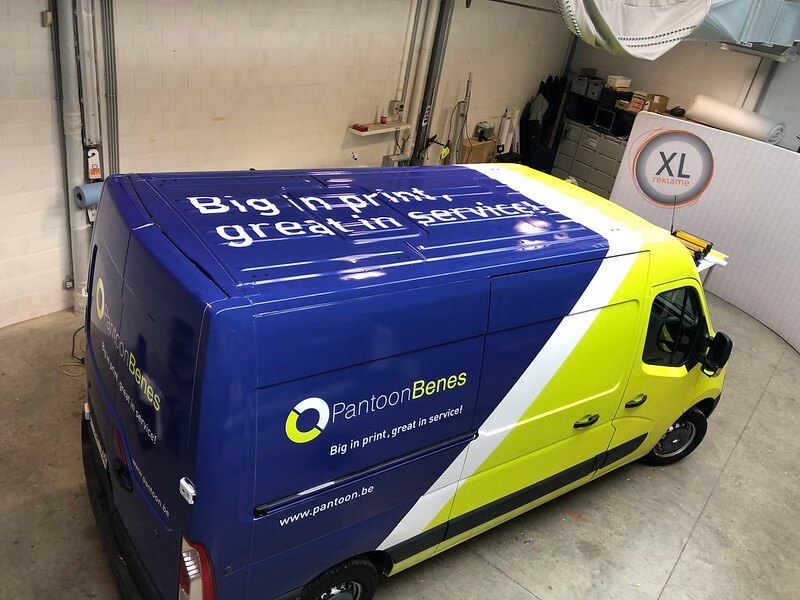 XL Reklame - Full wrap bestelwagen PantoonBenes Full wrap bestelwagen PantoonBenes
