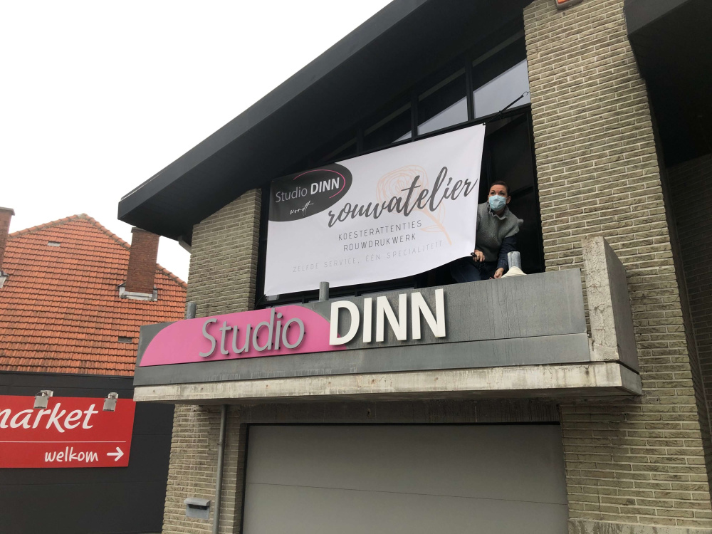 Studio Dinn_XL Reklame Mechelen Gevelreclame Studio Dinn